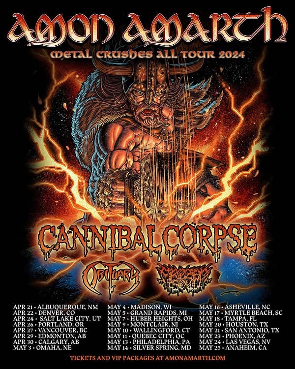 Amon Amarth Tour231213